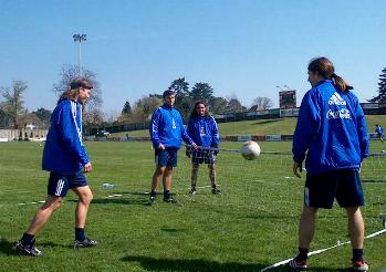 Argentina llegó y ya entrena en Chiclayo